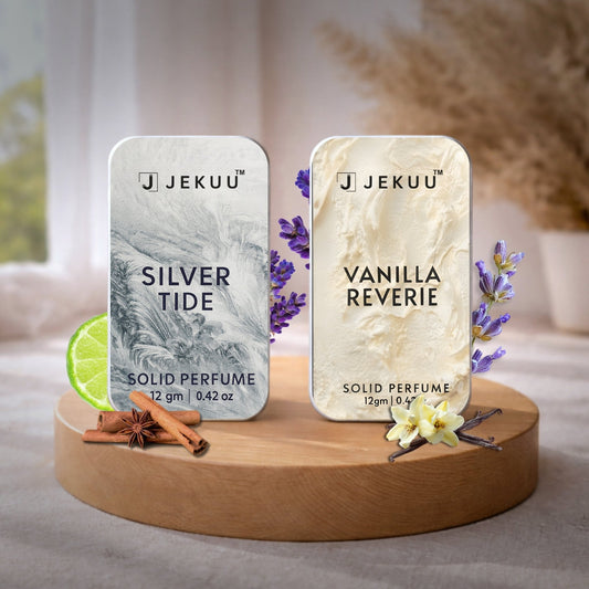 Buy 1 Get 1 Solid Perfumes Combo Silver Tide & Vanilla Reverie - JEKUU