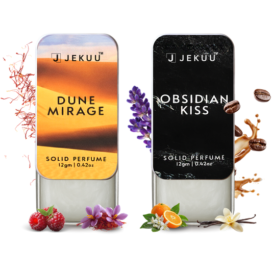 Dual Combo Obsidian Kiss and Dune Mirage Solid perfumes