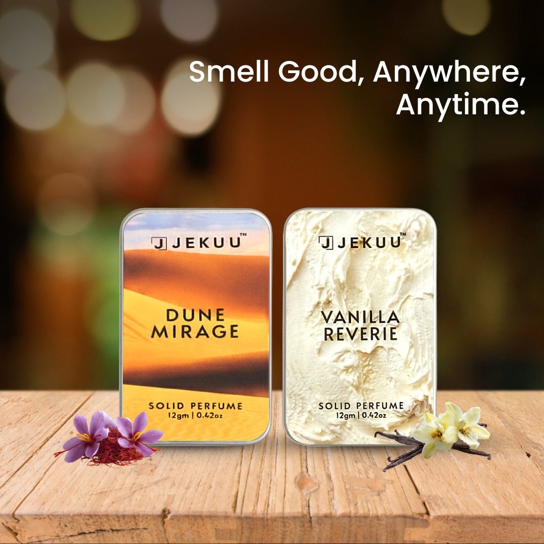 Buy 1 Get 1 Solid Perfumes Combo | Dune Mirage and Vanilla Reverie - JEKUU