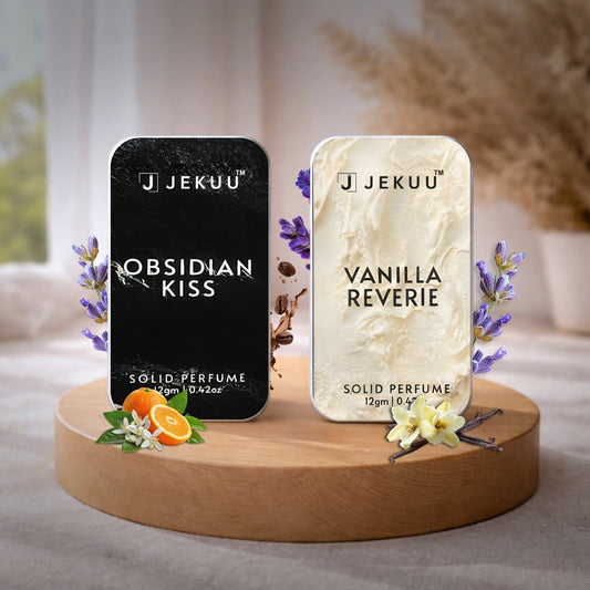 Buy 1 Get 1 Solid Perfumes Combo | Obsidian Kiss & Vanilla Reverie - JEKUU