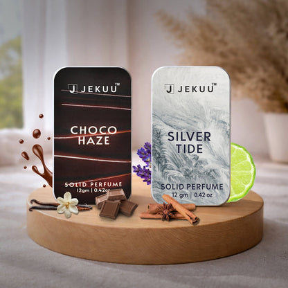 Choco Haze and Silver Tide, featuring captivating, long-lasting aromatic notes.