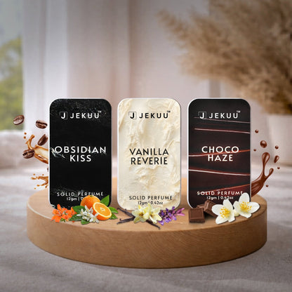 Buy 3 Save £8.00 on Solid Perfumes for Women – Pack of 3 (12g Each) - JEKUU