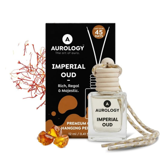 Imperial Oud & Ocean Elite & Noir Vanilla Car Hanging Perfume Pack of 3 (36 ml) - JEKUU