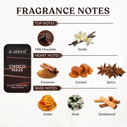 Choco Haze Solid perfume 12g - JEKUU