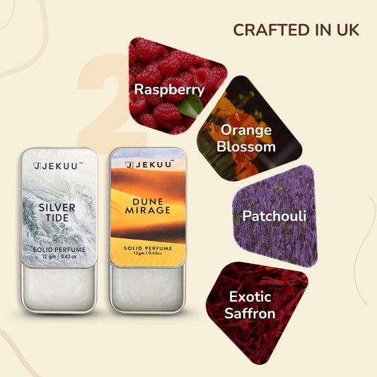 Buy 1 Get 1 Silver Tide & Dune Mirage Solid Perfumes - JEKUU