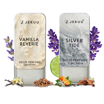 Dual Combo Silver Tide & Vanilla Reverie Solid Perfumes