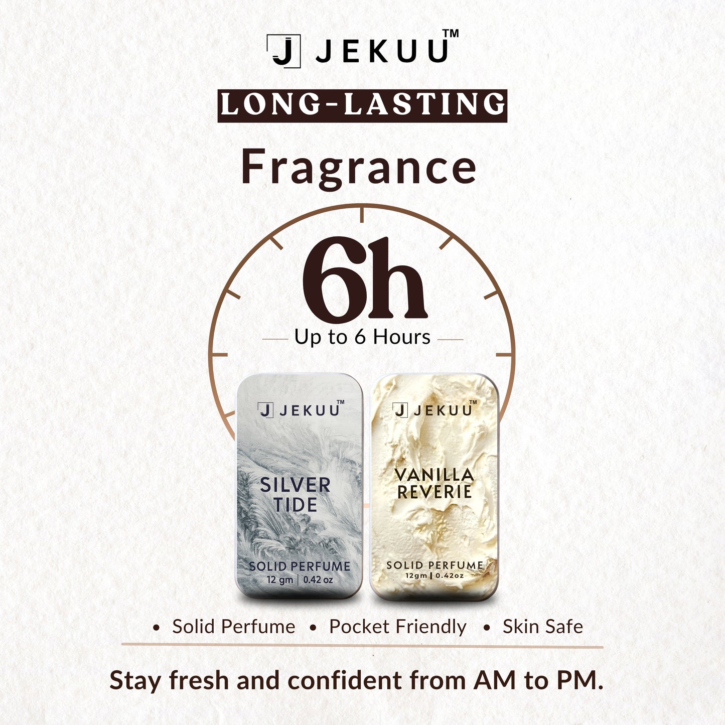 Dual Combo Silver Tide & Vanilla Reverie Solid Perfumes