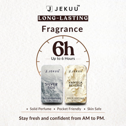 Dual Combo Silver Tide & Vanilla Reverie Solid Perfumes