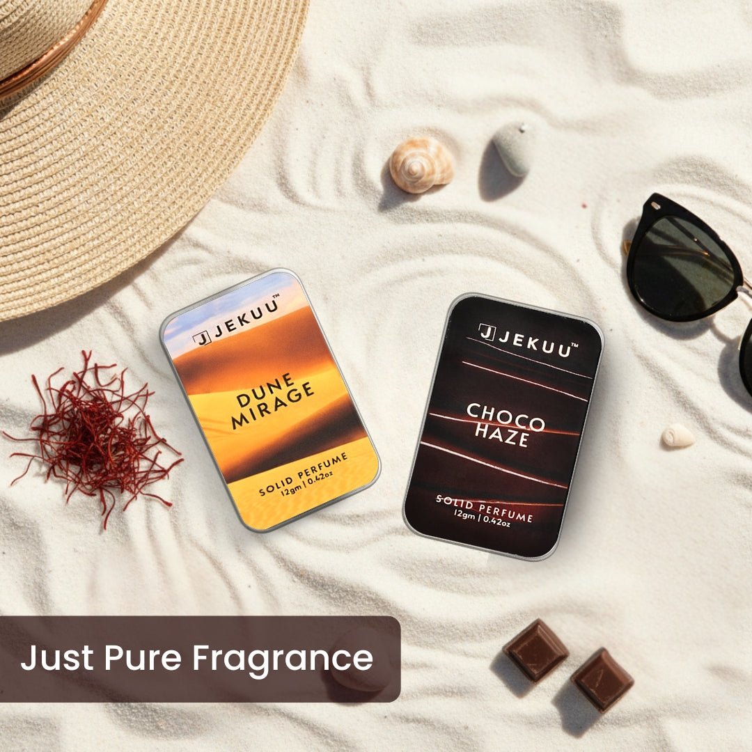 Pure, long-lasting fragrance in a travel-ready solid format—perfect for your next beach getaway.