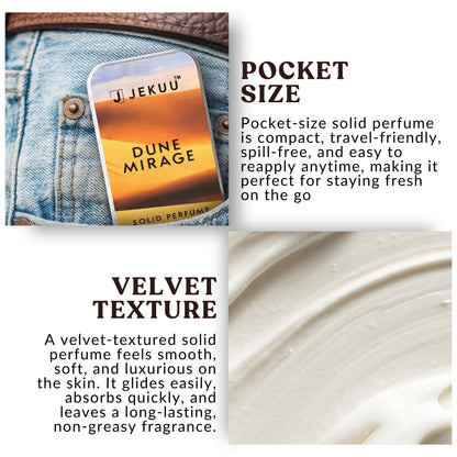 Dual Combo  Dune Mirage and Vanilla Reverie Solid Perfumes