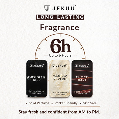 Solid Perfumes for Women – Pack of 3 (12g Each)