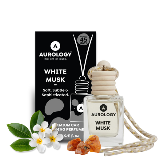White Musk Car Hanging Perfume 12ml