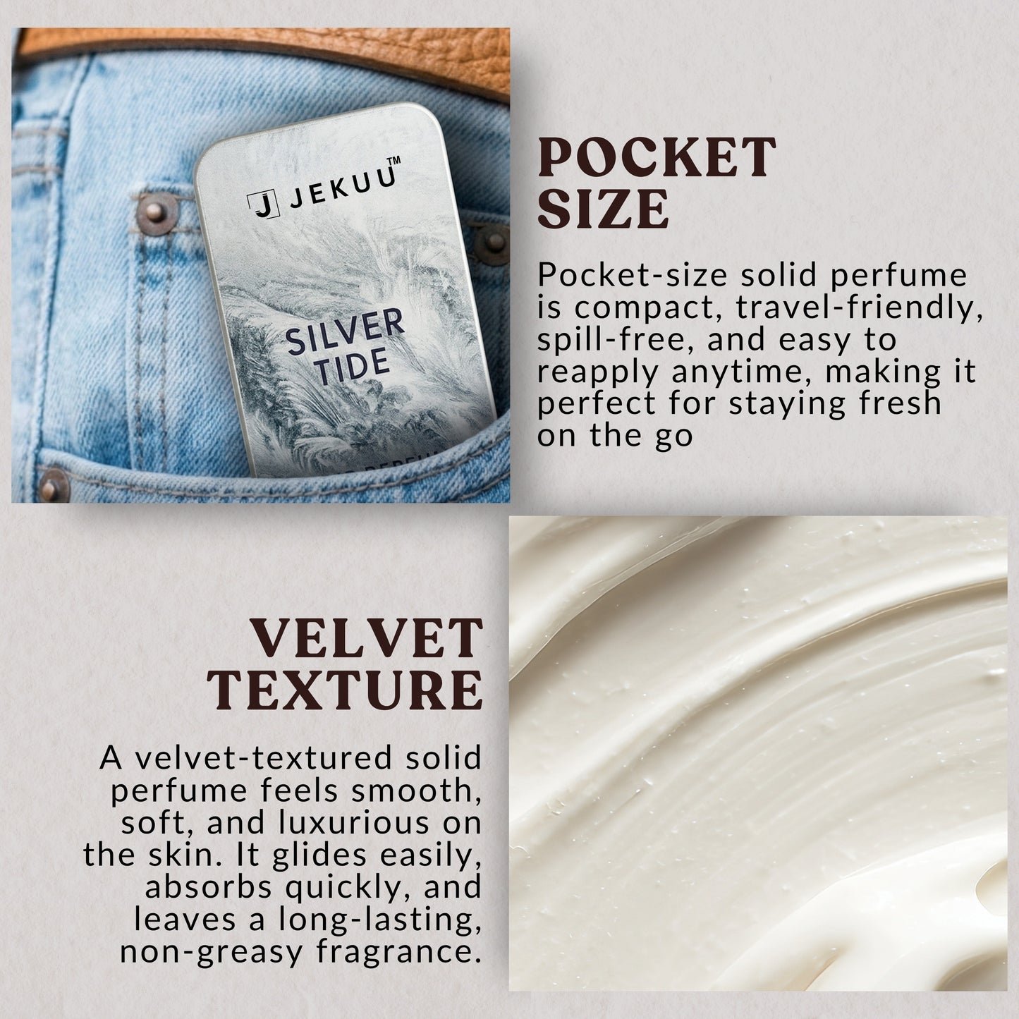 Dual Combo Silver Tide & Vanilla Reverie Solid Perfumes