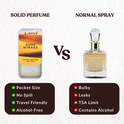 Dual Combo  Dune Mirage and Vanilla Reverie Solid Perfumes