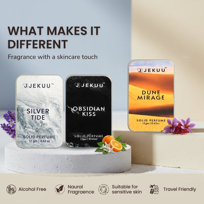 Skincare touch, designed for sensitive skin and travel.