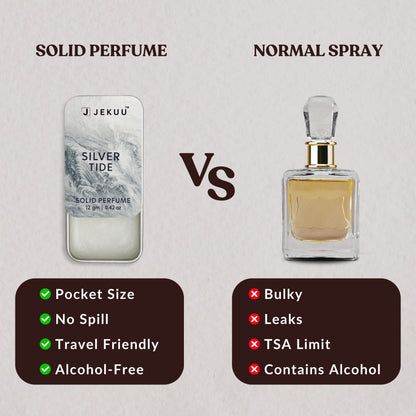 Dual Combo Silver Tide & Vanilla Reverie Solid Perfumes