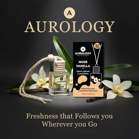 Noir Vanilla Car Hanging Perfume 12 ml - JEKUU