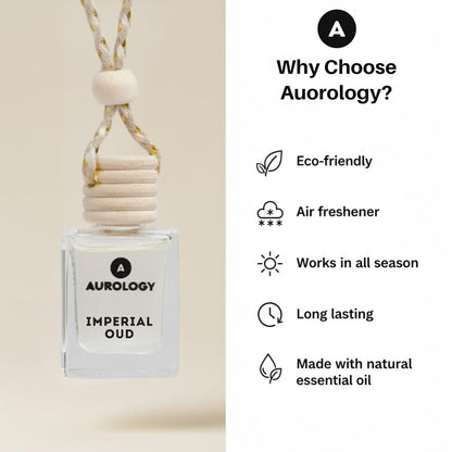 Imperial Oud Car Hanging Perfume 12ml - JEKUU