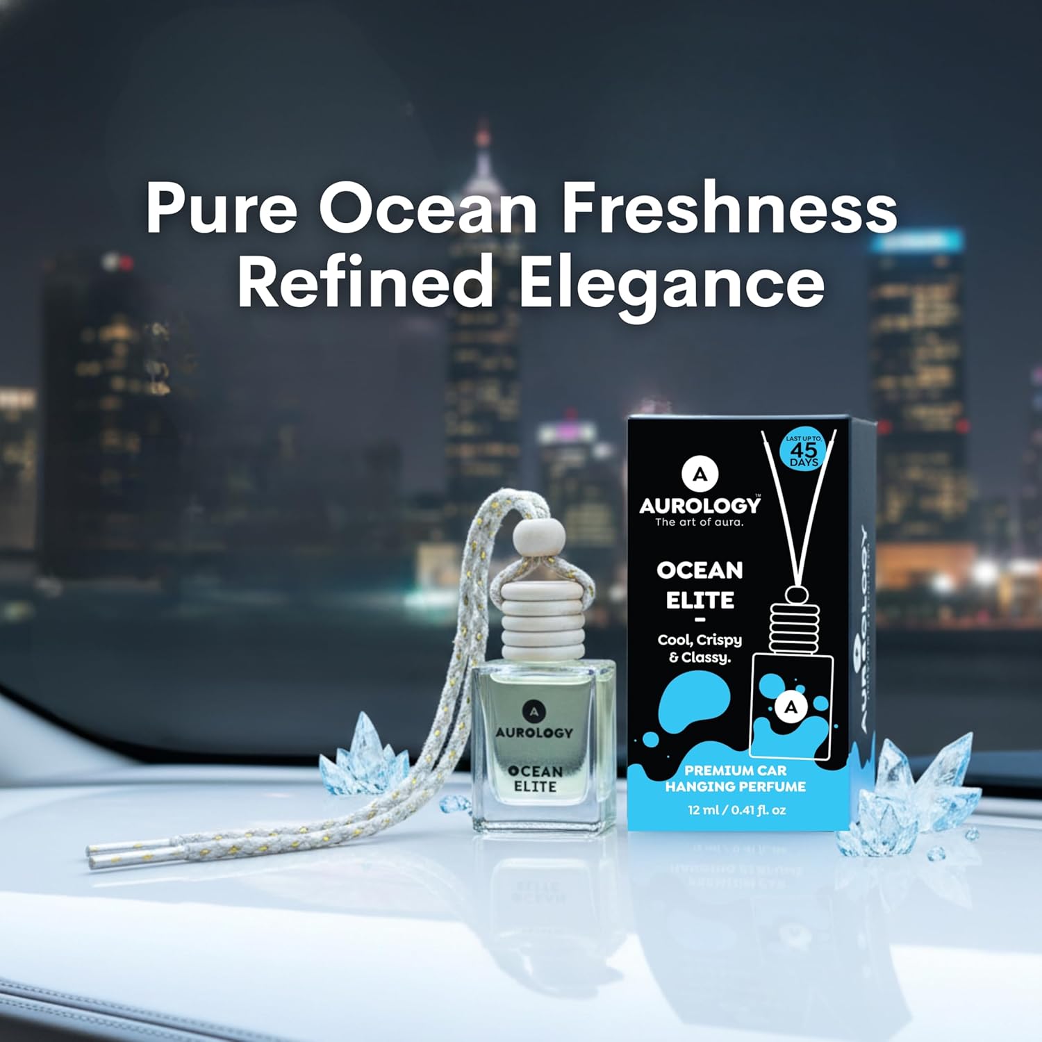 Ocean Elite Car Hanging Perfume 12ml - JEKUU