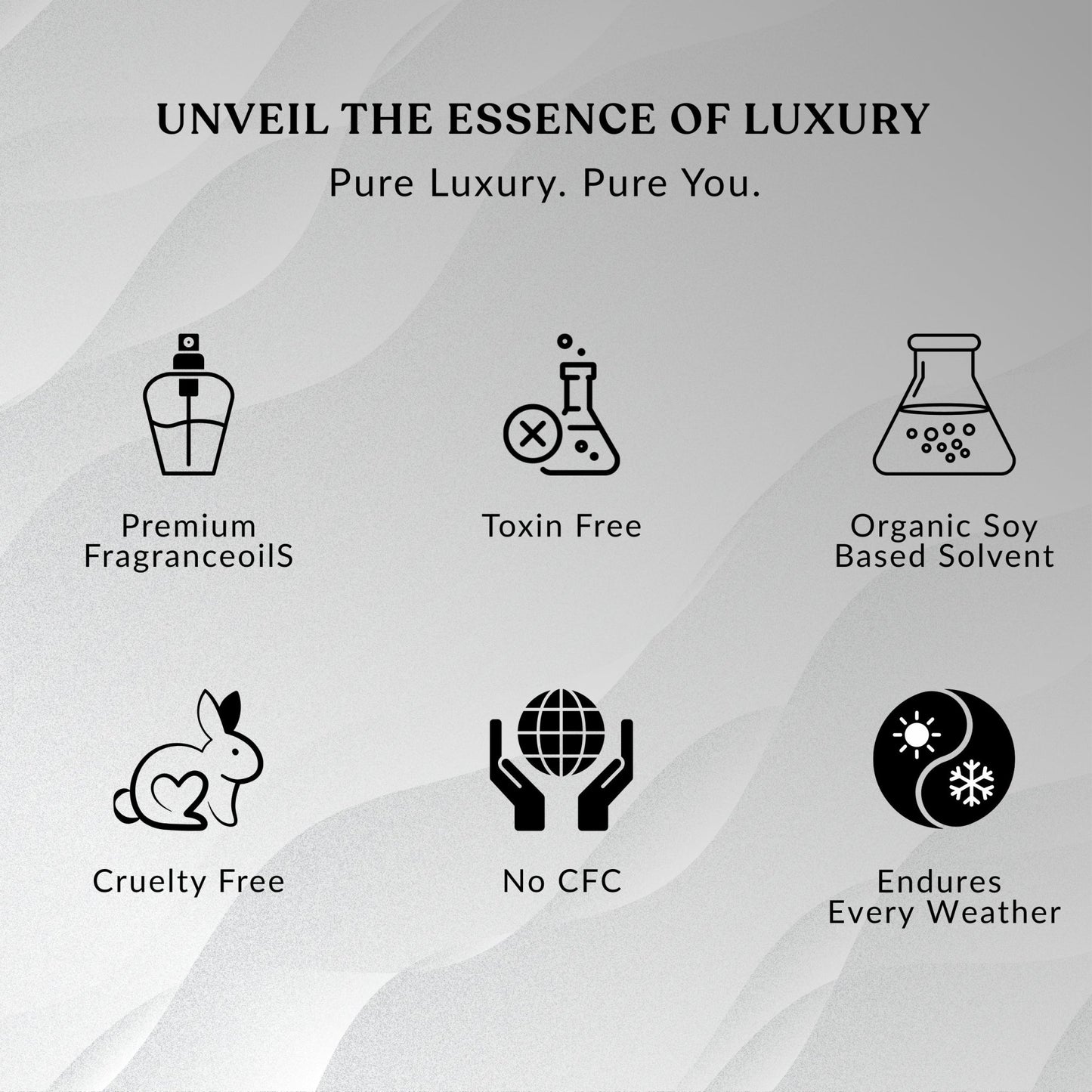White Musk Car Hanging Perfume 12ml - JEKUU