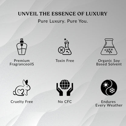 White Musk Car Hanging Perfume 12ml - JEKUU