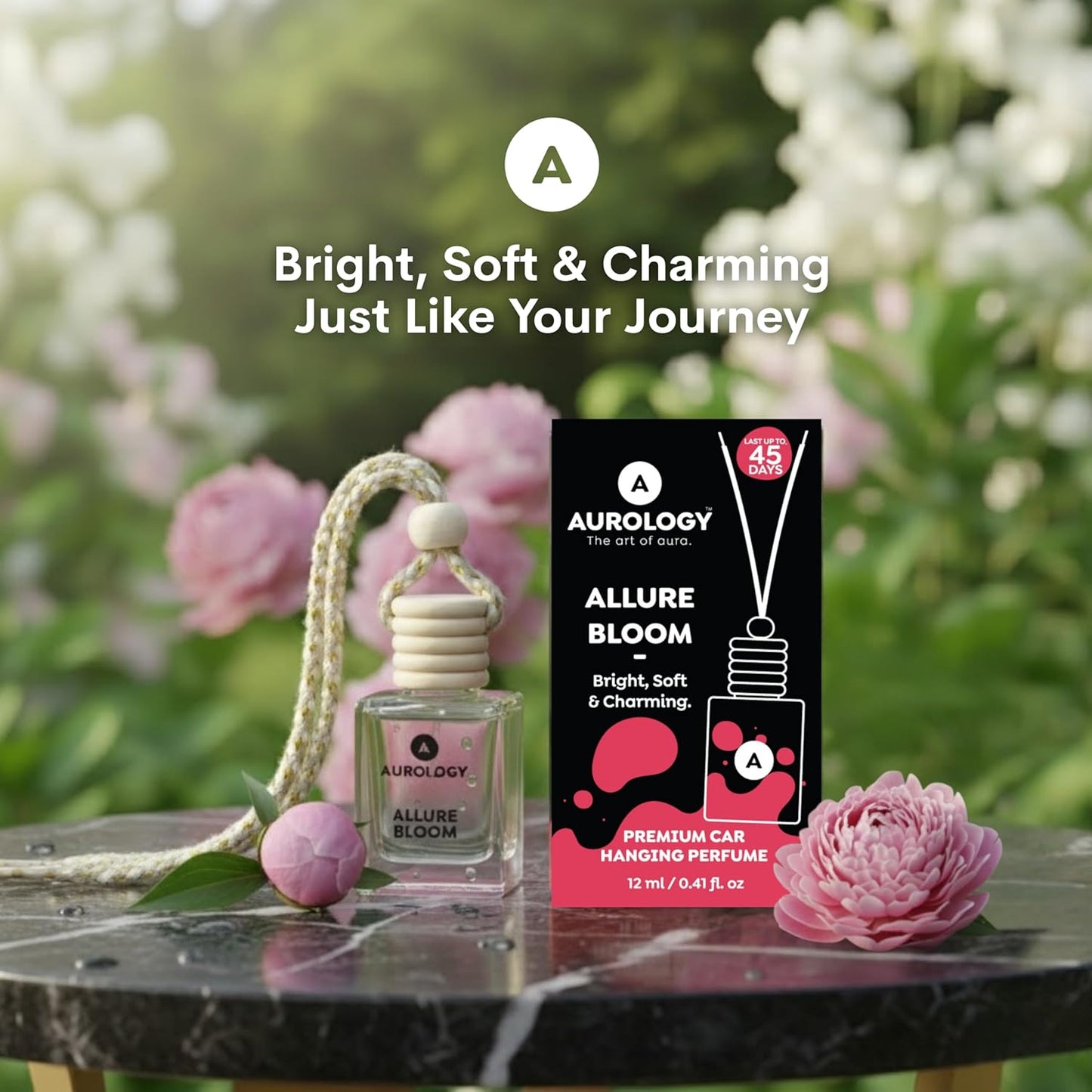Allure Bloom Car Hanging Perfume 12Ml - JEKUU
