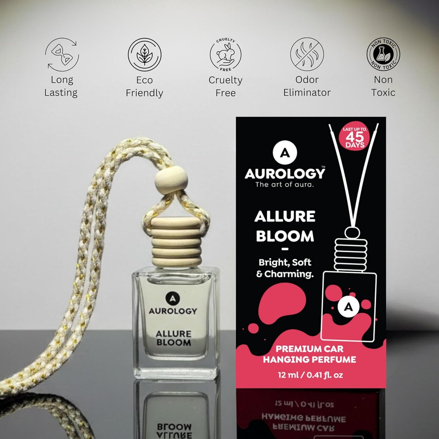 Allure Bloom Car Hanging Perfume 12Ml - JEKUU