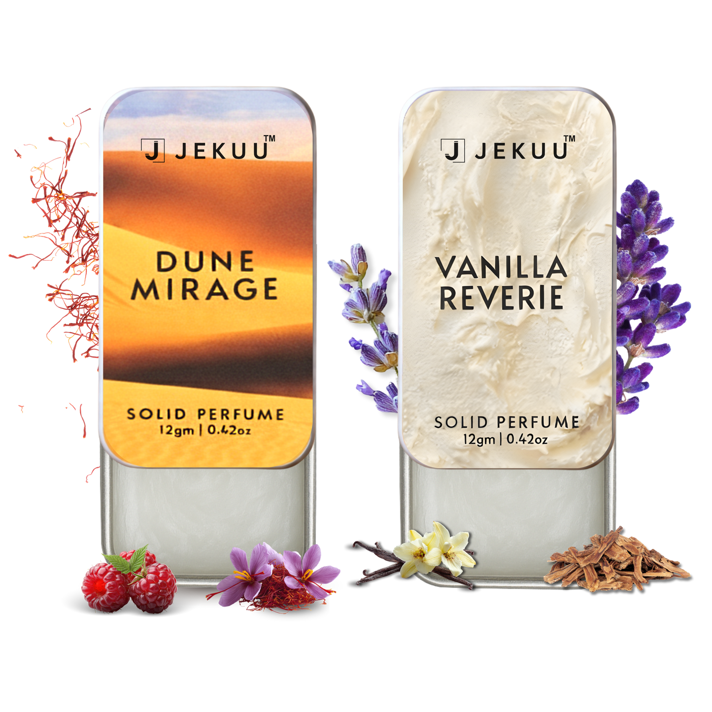 Dual Combo  Dune Mirage and Vanilla Reverie Solid Perfumes