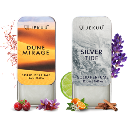 Dual Combo Silver Tide & Dune Mirage Solid Perfumes