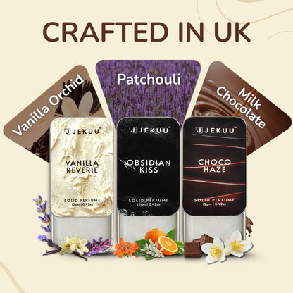 Buy 3 Save £8.00 on Solid Perfumes for Women – Pack of 3 (12g Each) - JEKUU