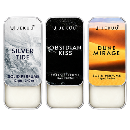 Solid Perfumes for Men & Women (Pack of 3) 36g